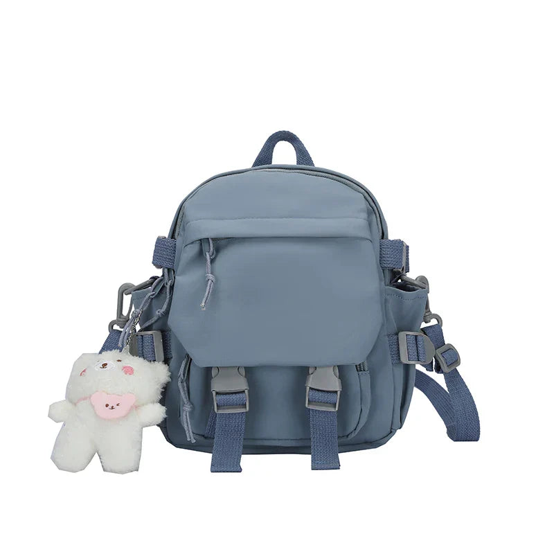 Aichashi BACK TO SCHOOL Fashion Kawaii Mini Backpack Women Shoulder Bag for Teenage Girls Multi-Function Small Bagpack Ladies Travle School Backpacks