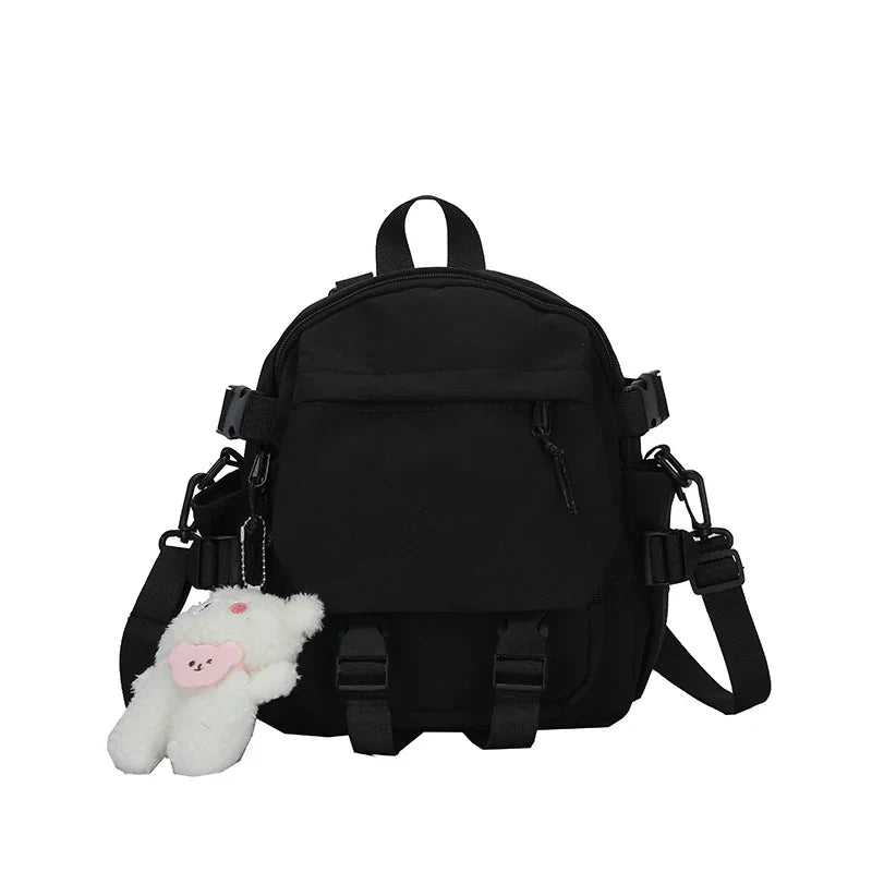 Aichashi BACK TO SCHOOL Fashion Kawaii Mini Backpack Women Shoulder Bag for Teenage Girls Multi-Function Small Bagpack Ladies Travle School Backpacks