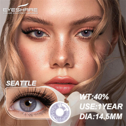 Seattle VioletGray 14.5mm 1 Pair | 1 Year