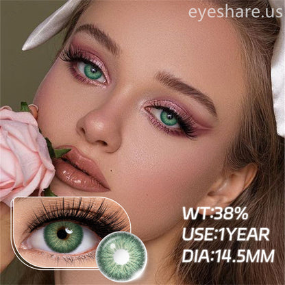 Serbia Green 14.5mm 1 Pair | 1 Year