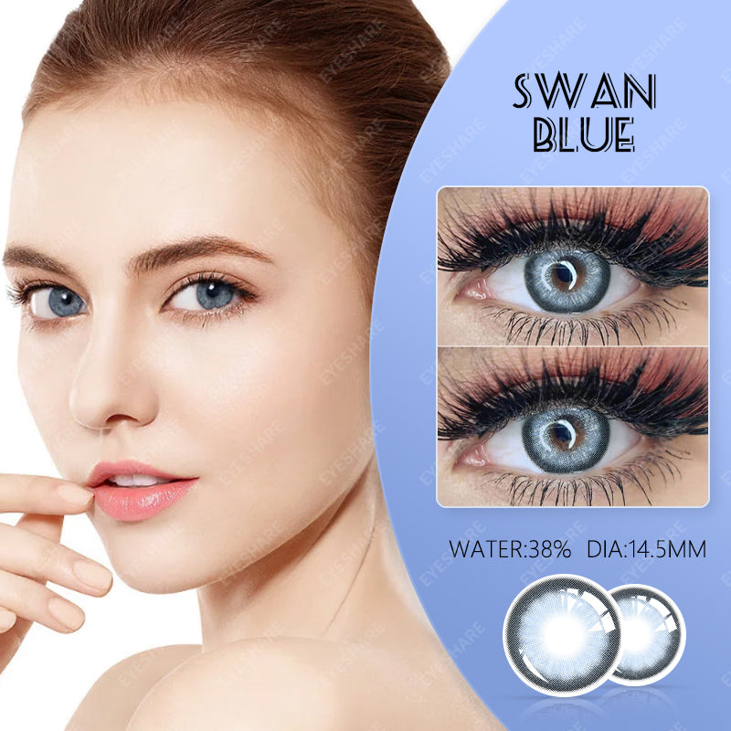 Swan Blue 14.5mm 1 Pair | 1 Year