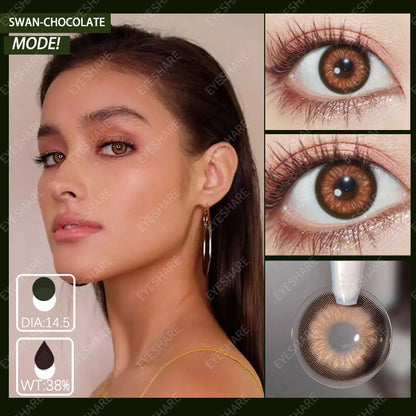 Swan Chocolate 14.5mm 1 Pair | 1 Year