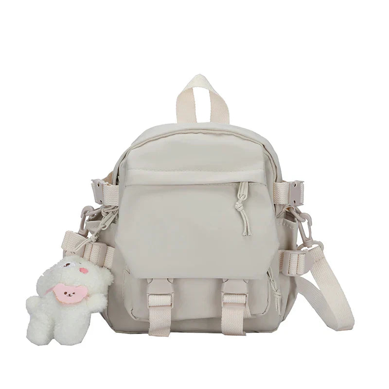 Aichashi BACK TO SCHOOL Fashion Kawaii Mini Backpack Women Shoulder Bag for Teenage Girls Multi-Function Small Bagpack Ladies Travle School Backpacks