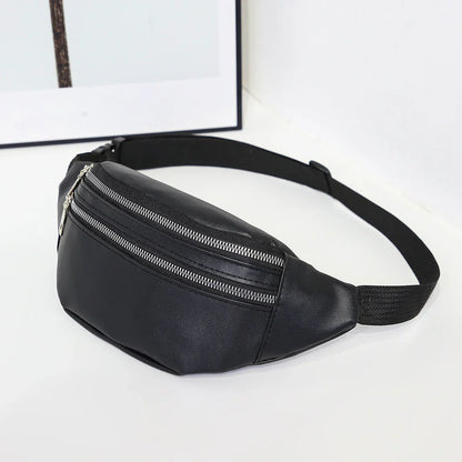 Aichashi Fanny Pack Women Fashion Waist Pack Casual Crossbody Chest Bags Unisex Hip Bum Bag Waterproof Travel Belt Bag Sport Purse Pocket