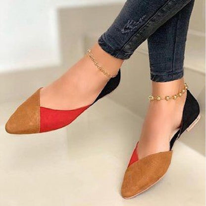 Aichashi New Arrival Women Flats Beautiful And Fashion Summer Shoes Low Heel Ballerina Comfortable Casual Women Shoes