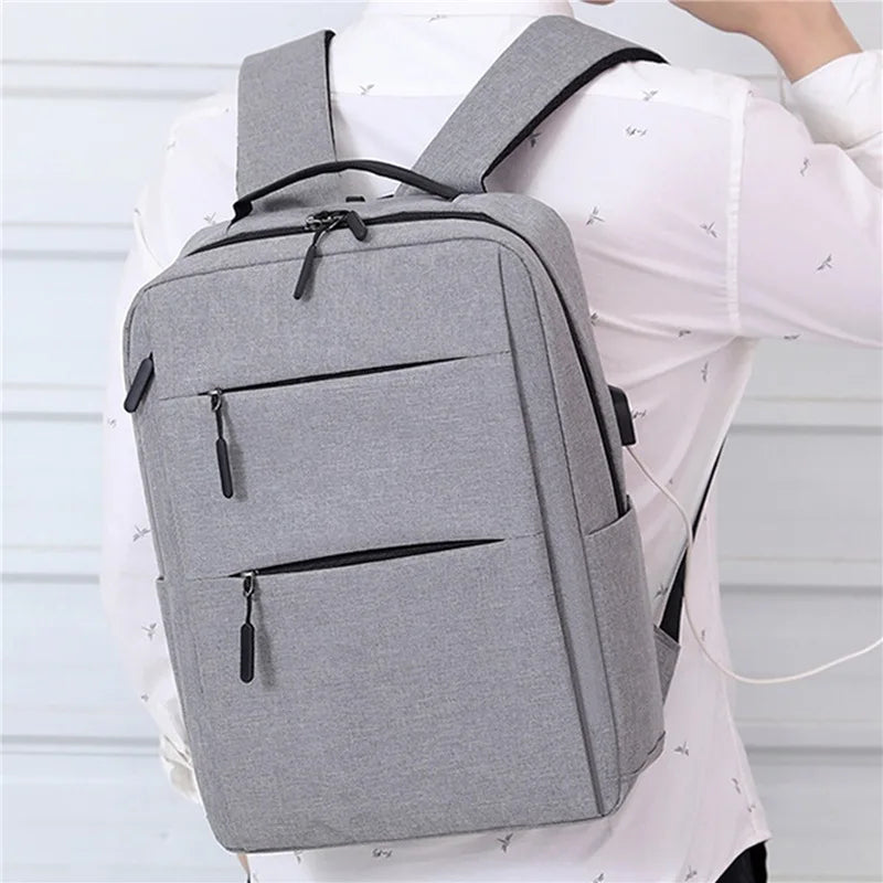 Aichashi Men's Backpack Multifunctional Waterproof Bags For Male Business Laptop Backpack USB Charging Bagpack Nylon Casual Rucksack