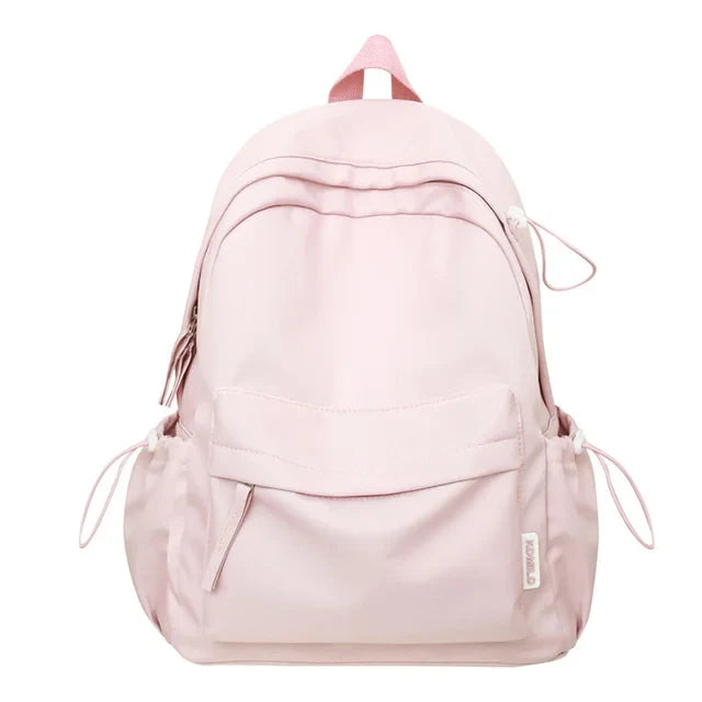 Aichashi BACK TO SCHOOL Backpack Female Kawaii SchoolBag Waterproof Girl Travel Nylon Laptop Cute BookBag Women Student Ladies Simplicity sac