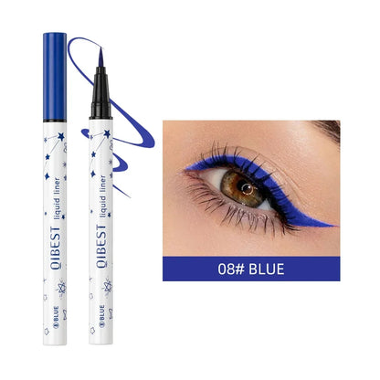 Aichashi Colorful Liquid Eyeliner Pencil Waterproof Blue Red Black White Eye Liner Pen Long Lasting Quickily Drying Eyes Makeup Cosmetics