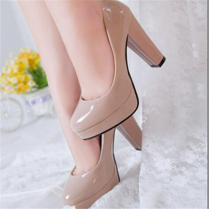 Aichashi New Women Pumps Shoes Pointed Toe High Heels Fine Pointed Toe Slip-On Designer Shoes Women Wedding Luxury Zapatilla Mujer