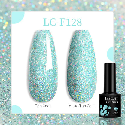 Aichashi 7ML Aurora Cat Magnetic Gel Nail Polish Nail Art Sparkle Glitter Gel Varnis Semi Permanent Soak Off  UV Gel Varnishes