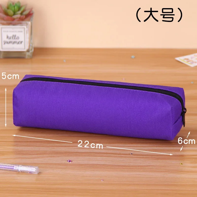 Aichashi BACK TO SCHOOL Pencil Case durable Pen Case Kawaii Stationery Large Capacity Pencilcase Trousse School Supplies Pencil Pouch