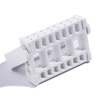 16 Holes plastic Nail Art Grinding Head Bit Holder Displaying Storage Box Nail Drill Bits Holder Container Stand Display Rack