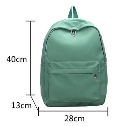 Aichashi BACK TO SCHOOL Women Candy Color Laptop Backpacks Cute Kawaii High School Bags for Teenage Girl Japanese Travel Camping Backpack