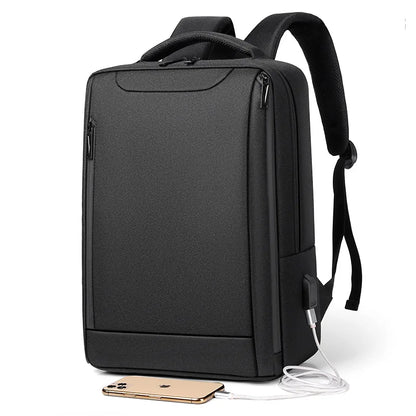 Aichashi New Laptop Backpack Anti-theft Waterproof School Backpacks USB Charging Men Business Travel Bag Backpack New Design