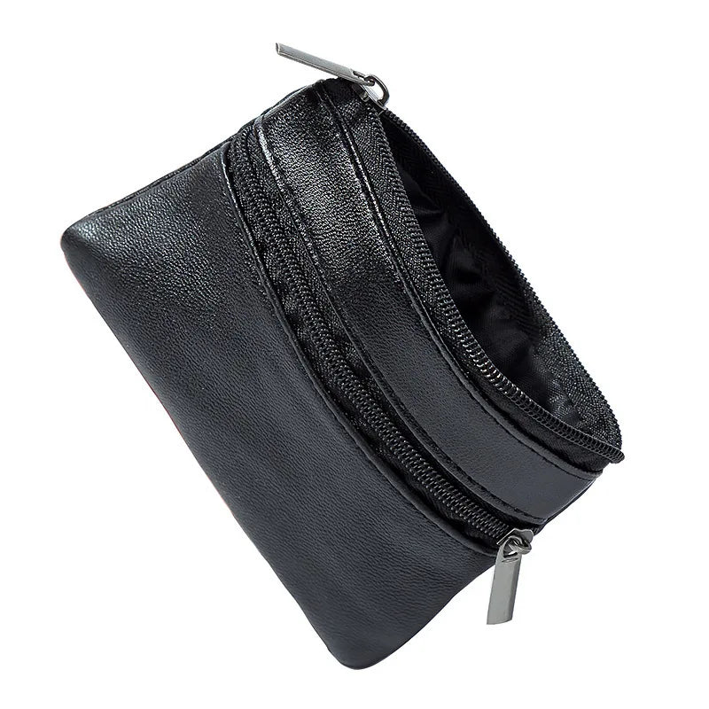 aichashi Women Men Coin Purse Men Small Bag Wallet Change Purses Zipper Money Bags Children Mini Wallets Leather Key Holder carteira