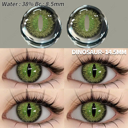 Aichashi Halloween Color Contact Lenses 1pair Cute Anime Cosplay Contact Lenses Blue Eyes Contact Lenses Yellow Colored Contacts