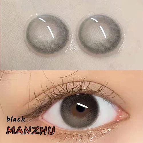 Aichashi Coslens 14.20mm Soft Contact Lenses with Power Women Men Fashion Eyewear lentes de contacto Coco Pearl