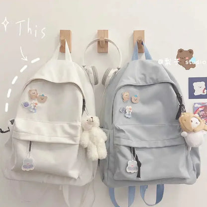 Aichashi BACK TO SCHOOL Japanese High School Girls Mini Backpack  New Kawaii School Bags for Teenage Girls Travel Backpack Women Cute Female