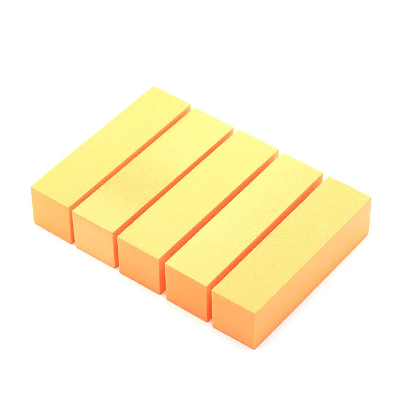 5/10 Pcs Nail Art Sanding Sponge Buffer Block Nail Buffers Files Block Grinding Polishing Manicure Nail Art Tool