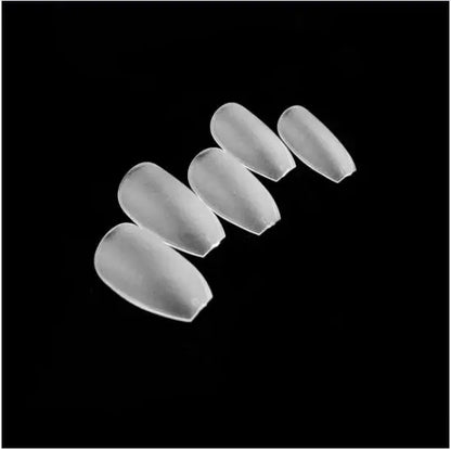 120Pcs Full Cover Press On Nail Tips Stiletto Almond Square Coffin French False Fake Soak Off Gel Nail Extension Tips Capsule