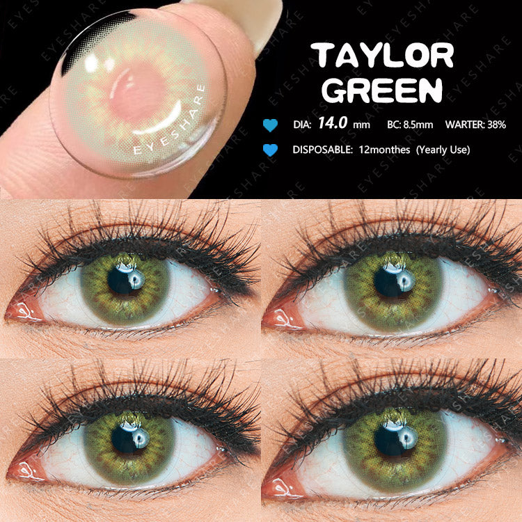 Taylor Green 14.0mm 1 Pair | 1 Year