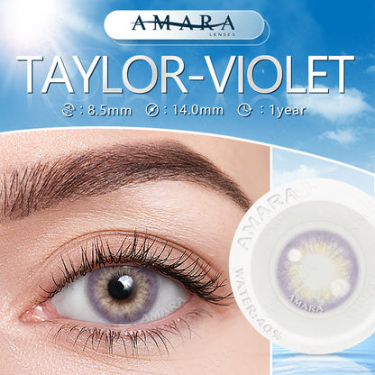 Taylor Violet 14.0mm 1 Pair | 1 Year