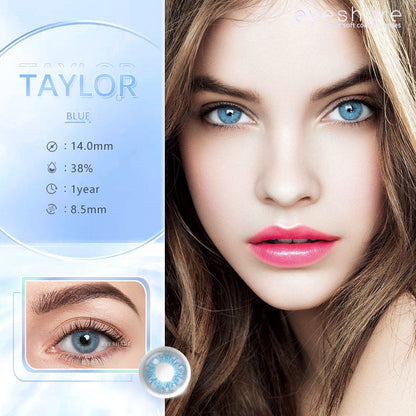 Taylor Blue 14.0mm 1 Pair | 1 Year