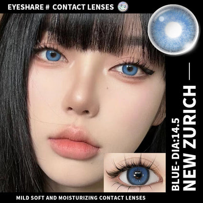 Zurich Blue 14.5mm 1 Pair | 1 Year