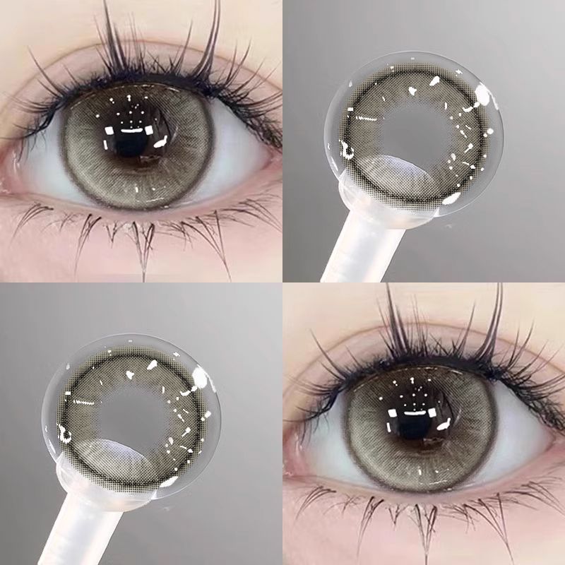 Aichashi Buy 1 Pair and Get 1 Pair of Contact Lenses Free. The Explosion Will Throw 14.5mm Contact Lenses for Half A Year. The Sandwich Process Is Comfortable and Hydrated. Moisturizing Moxa Crystal