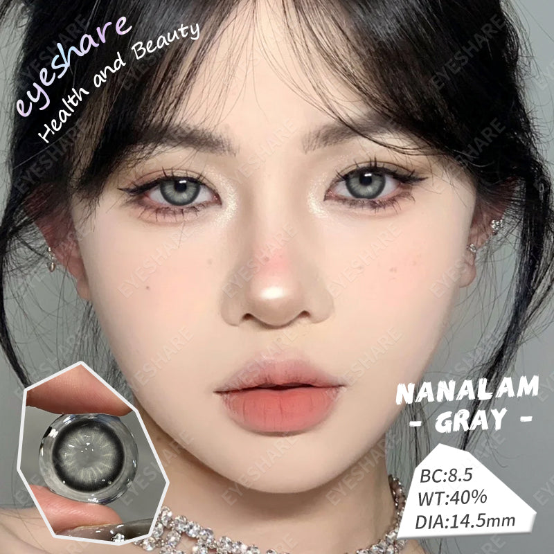 Nanalam Gray 14.5mm 1 Pair | 1 Year