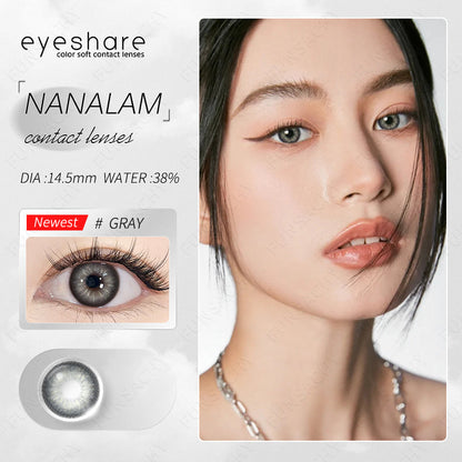 Nanalam Gray 14.5mm 1 Pair | 1 Year